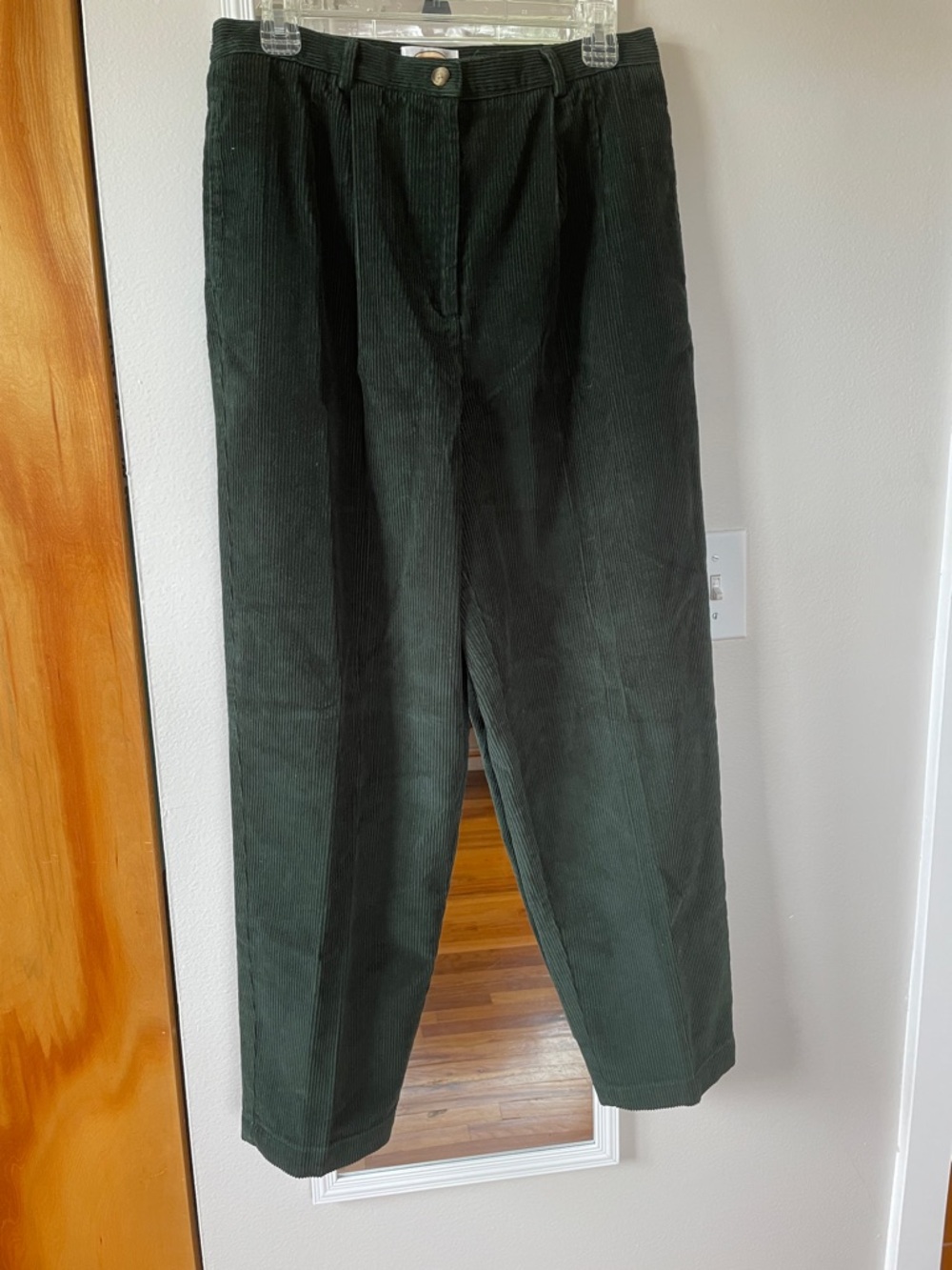 Deep Green Corduroy Trousers